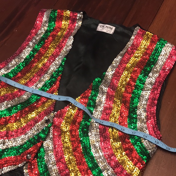 Vintage Rainbow Vest - Picture 3 of 8